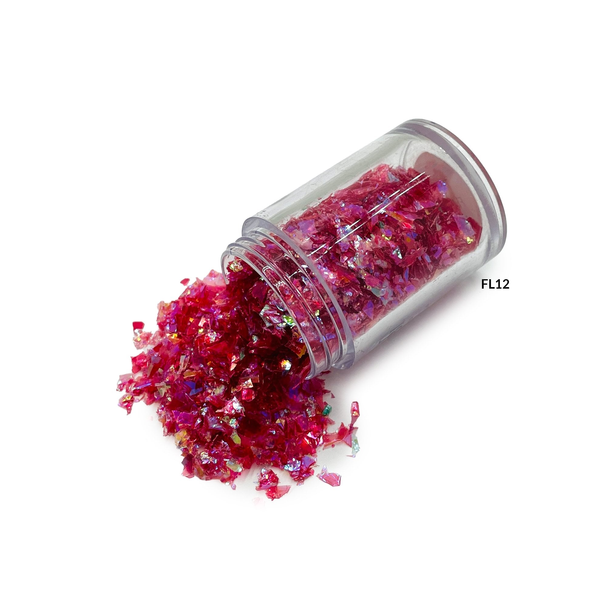 Mermaid Berry Pink Flakes Pot 1/2oz - FL12