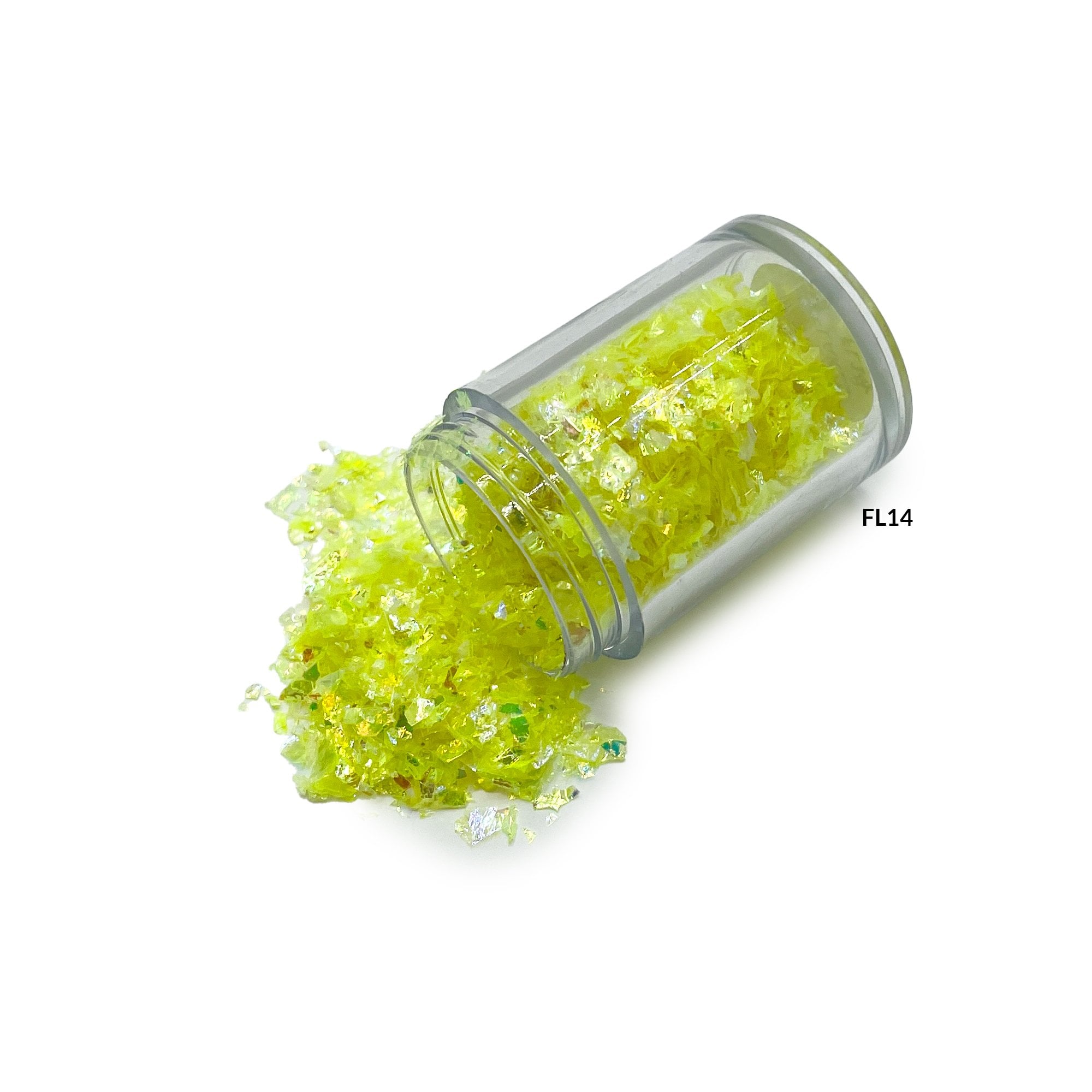 Angel Yellow Flakes Pot 1/2oz - FL14