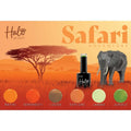 HALO Salon Poster Size A4 - Safari Adventure