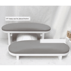 Elevated Nail Arm Rest - Grey