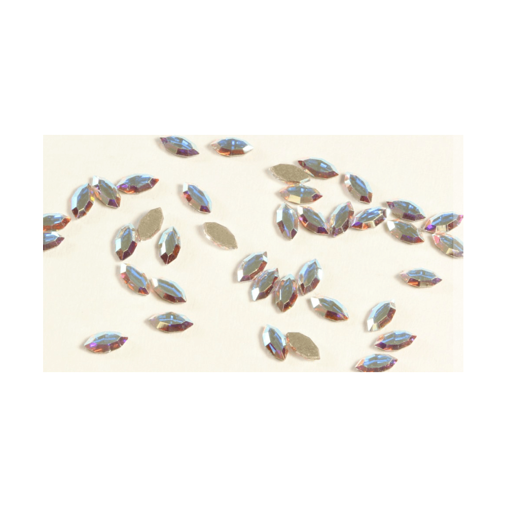 SWAROVSKI Navette 2200 - AB 8x4mm 6pcs