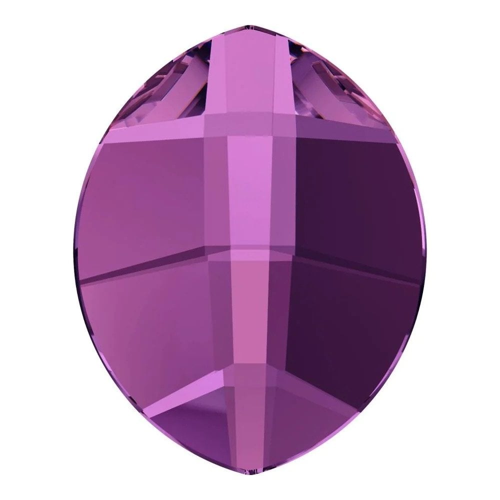 SWAROVSKI Pure Leaf 2204 - Amethyst 5pcs