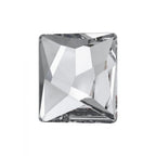 SWAROVSKI Asymmetric Square 2420 Clear -3pcs