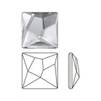 SWAROVSKI Asymmetric Square 2420 Clear -3pcs