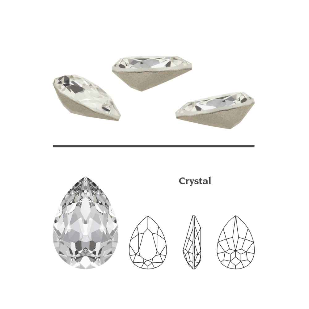 SWAROVSKI Pear Fancy Stone 4320