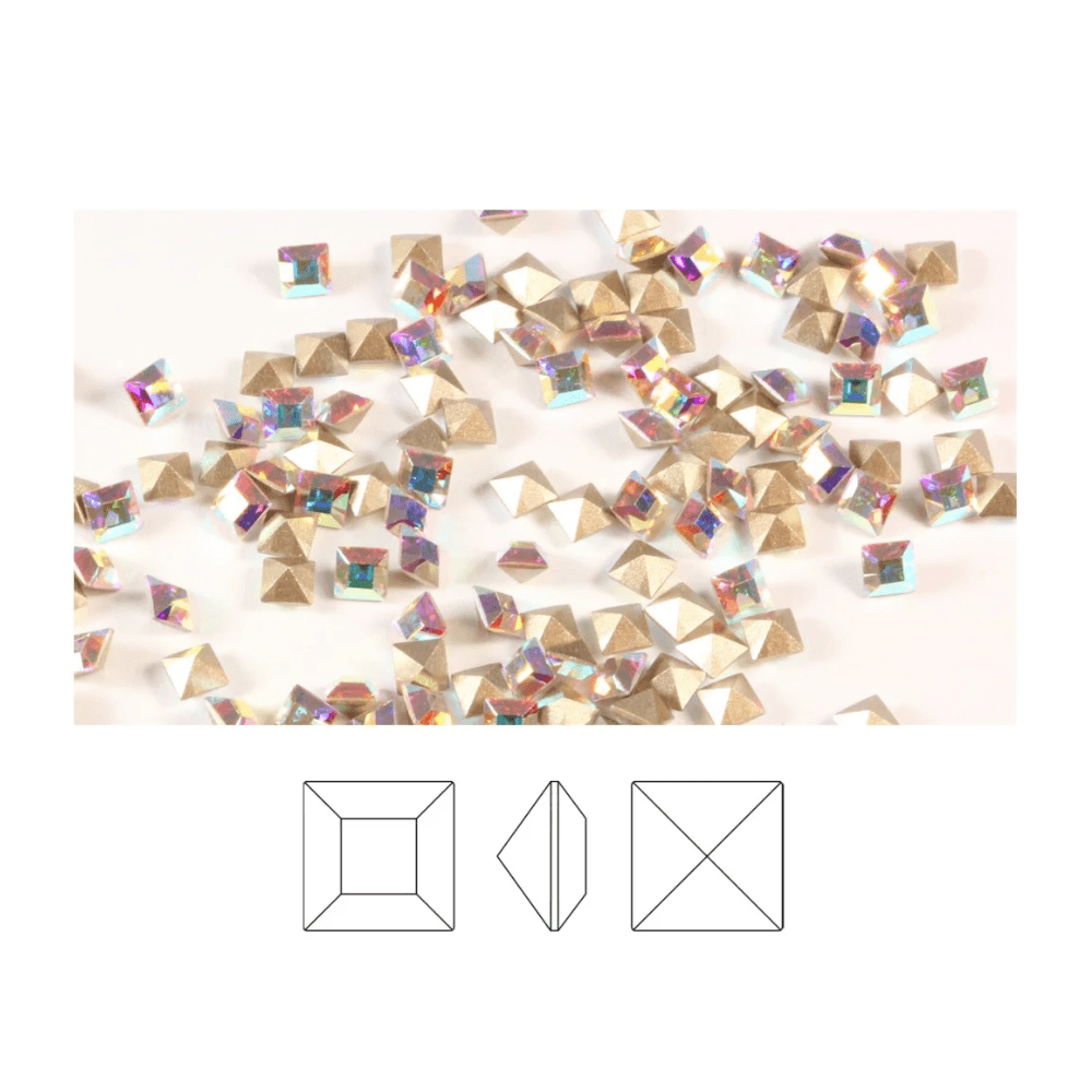 SWAROVSKI Square Fancy Stone 4428