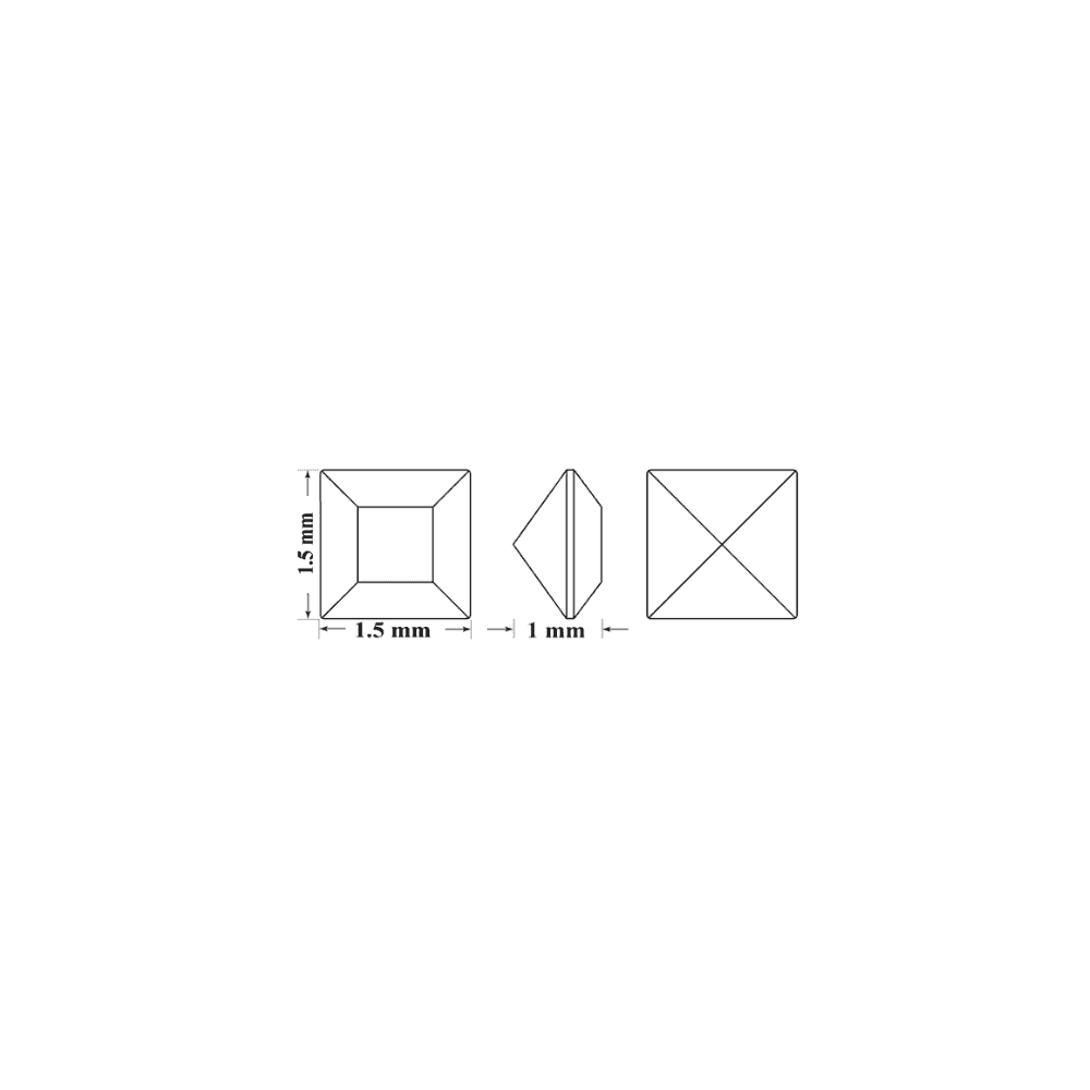 SWAROVSKI Square Fancy Stone 4428