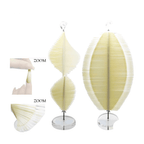 Nail Display Spiral Stand with Removable Tips - Natural