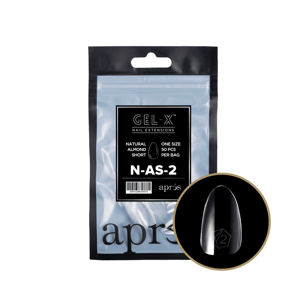 APRES Gel-X® Natural Almond Refill Tips
