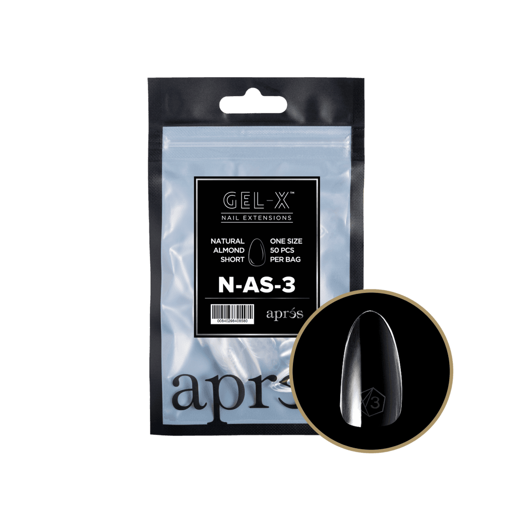 APRES Gel-X® Natural Almond Refill Tips