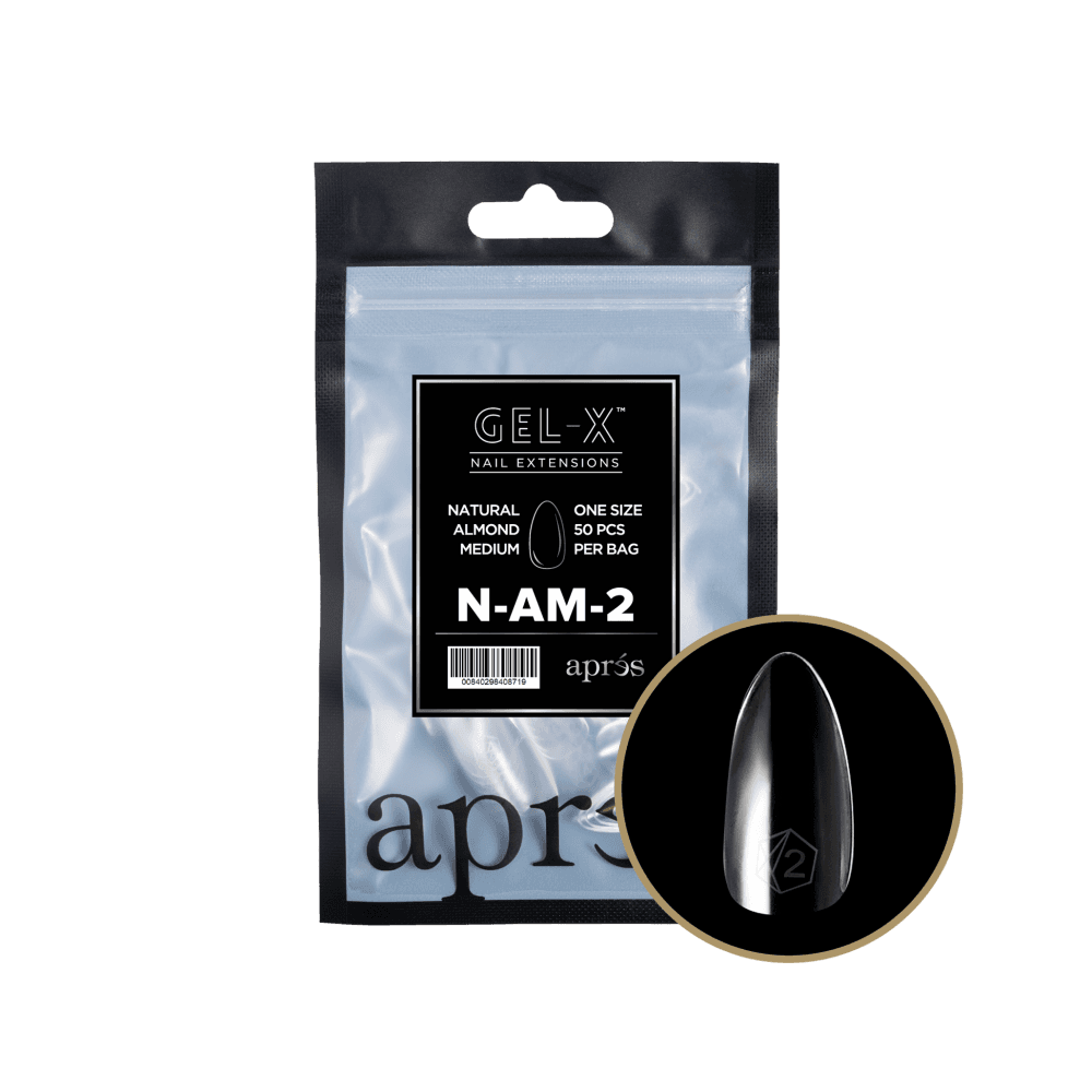 APRES Gel-X® Natural Almond Refill Tips