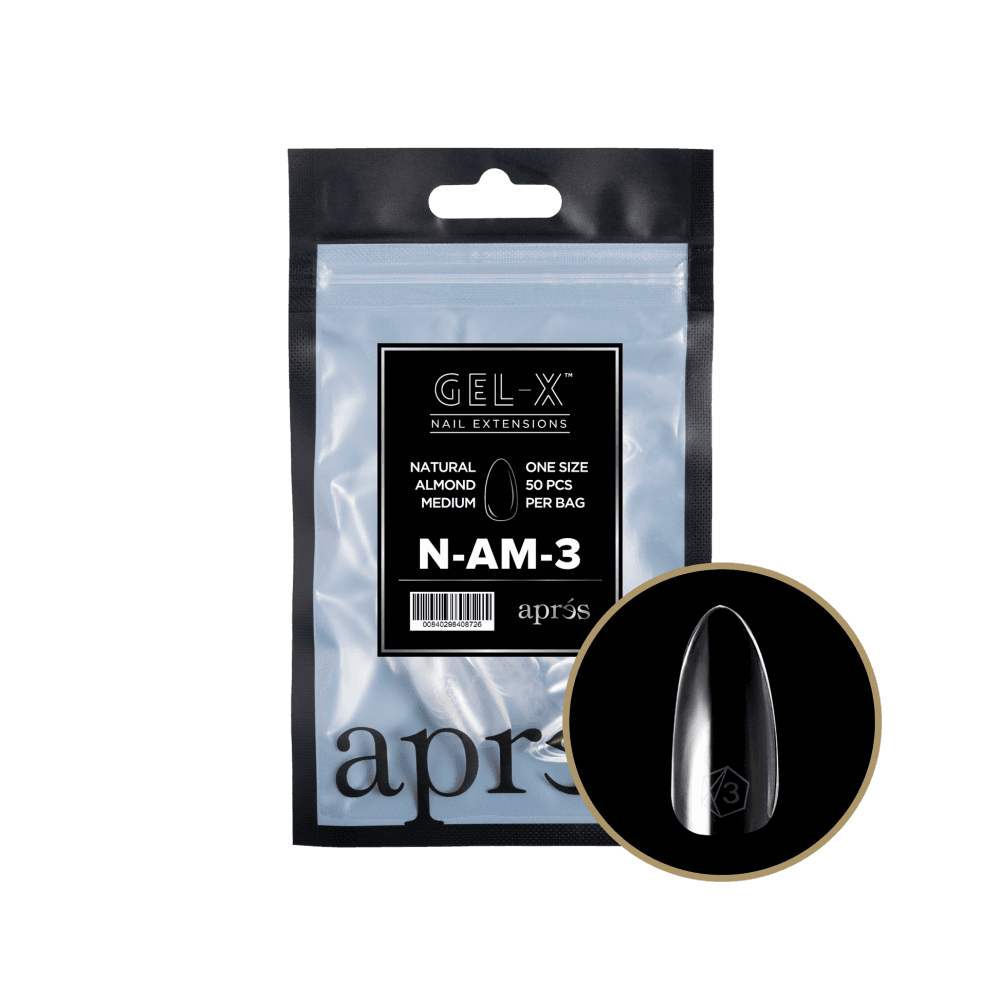 APRES Gel-X® Natural Almond Refill Tips