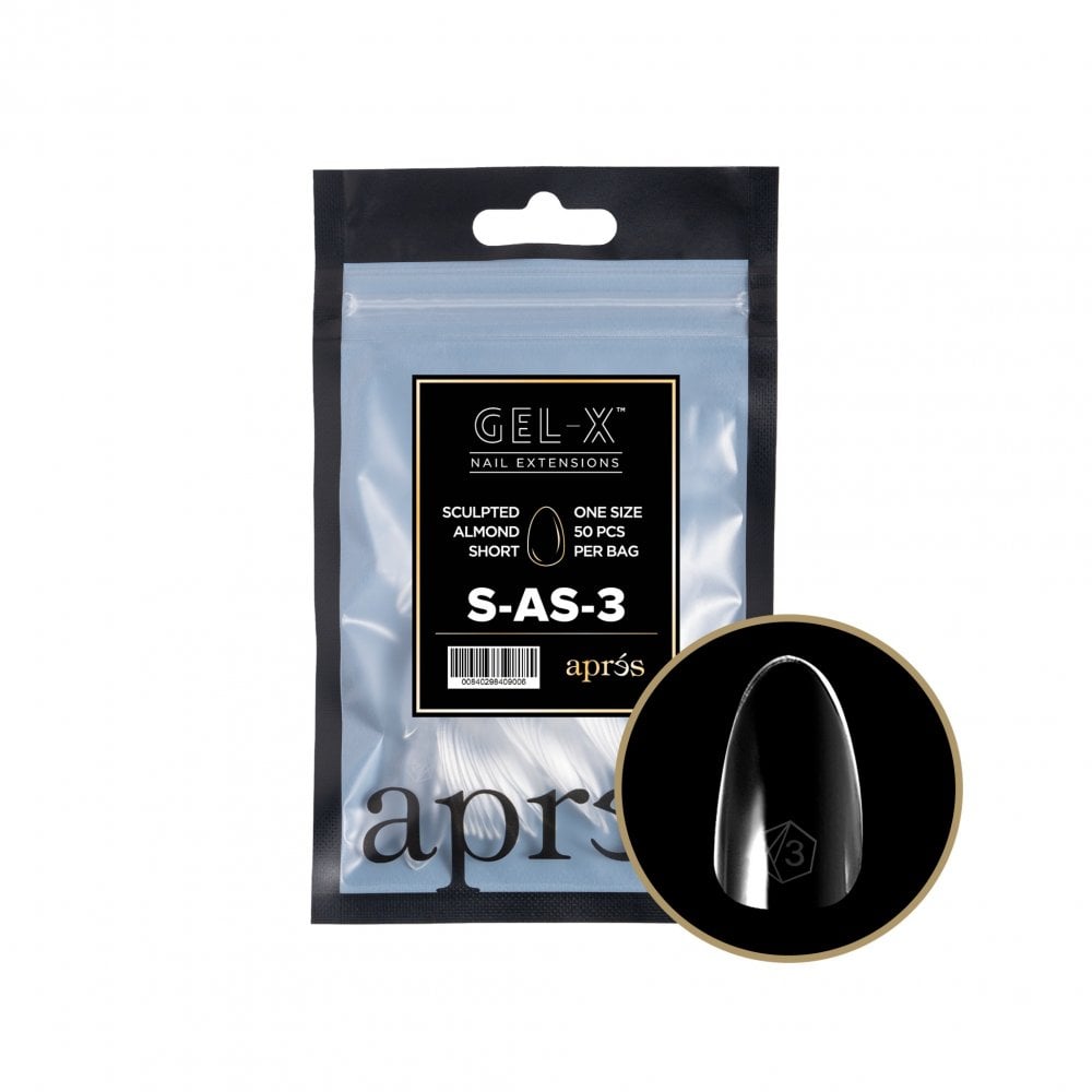 APRES Gel-X® Sculpted Almond Refill Tips