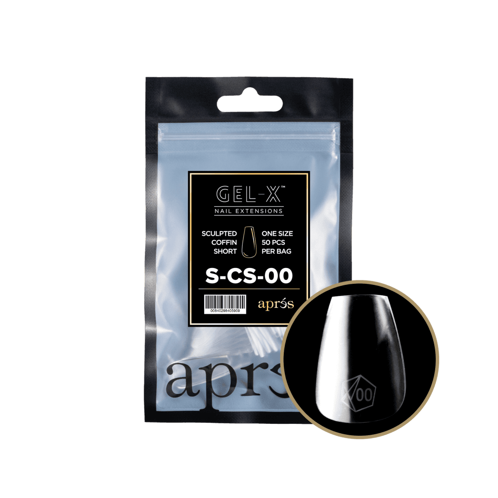 APRES Gel-X® Sculpted Coffin Refill Tips