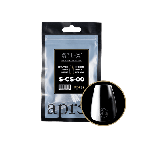 APRES Gel-X® Sculpted Coffin Refill Tips