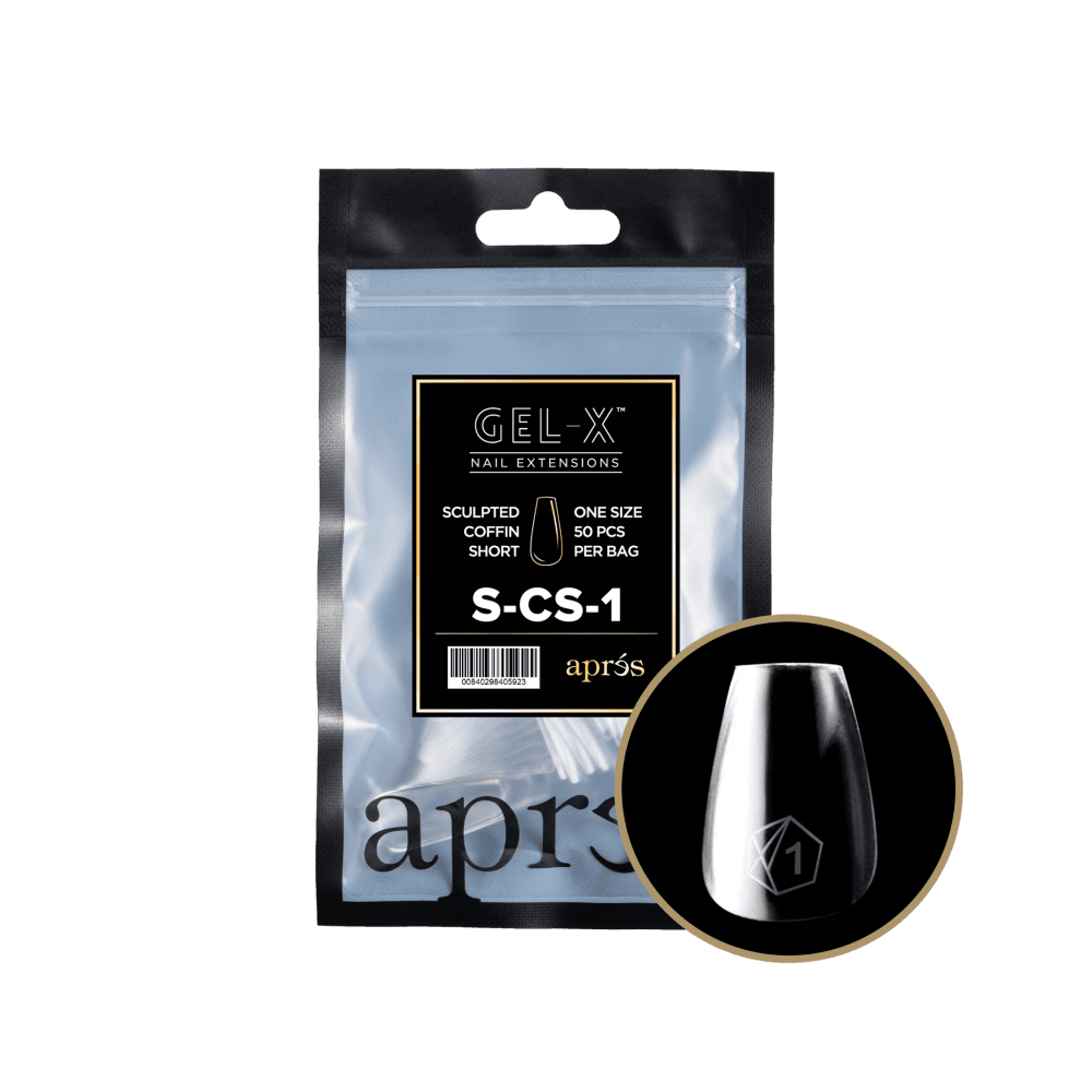 APRES Gel-X® Sculpted Coffin Refill Tips