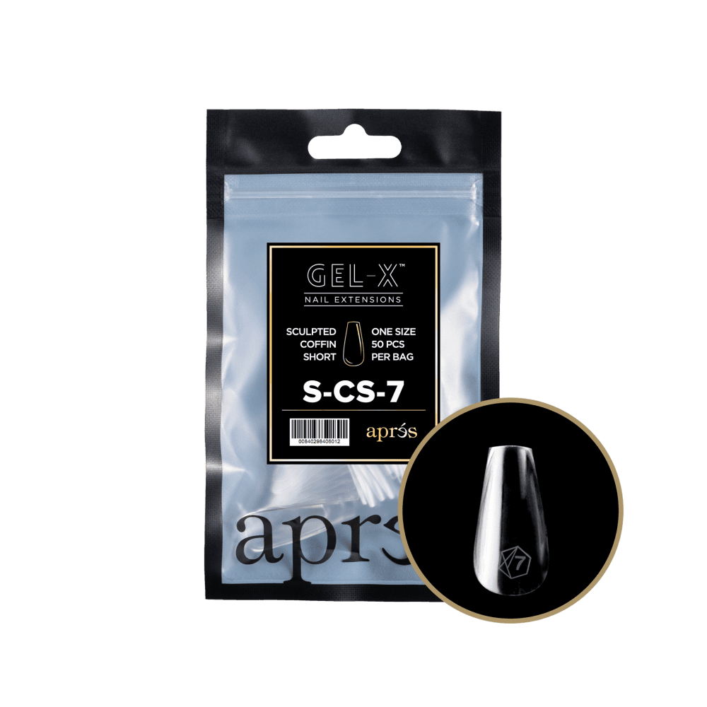 APRES Gel-X® Sculpted Coffin Refill Tips