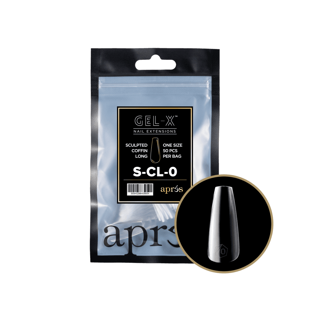 APRES Gel-X® Sculpted Coffin Refill Tips