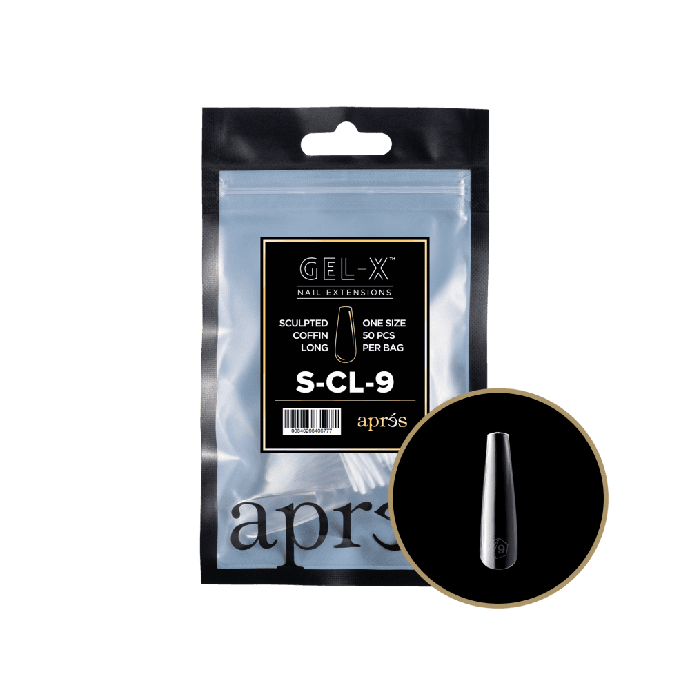 APRES Gel-X® Sculpted Coffin Refill Tips