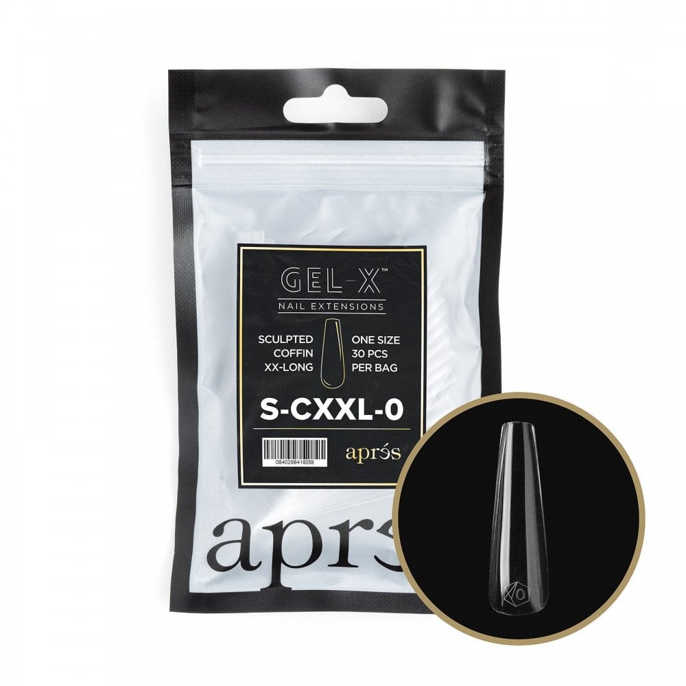 APRES Gel-X® Sculpted Coffin Refill Tips
