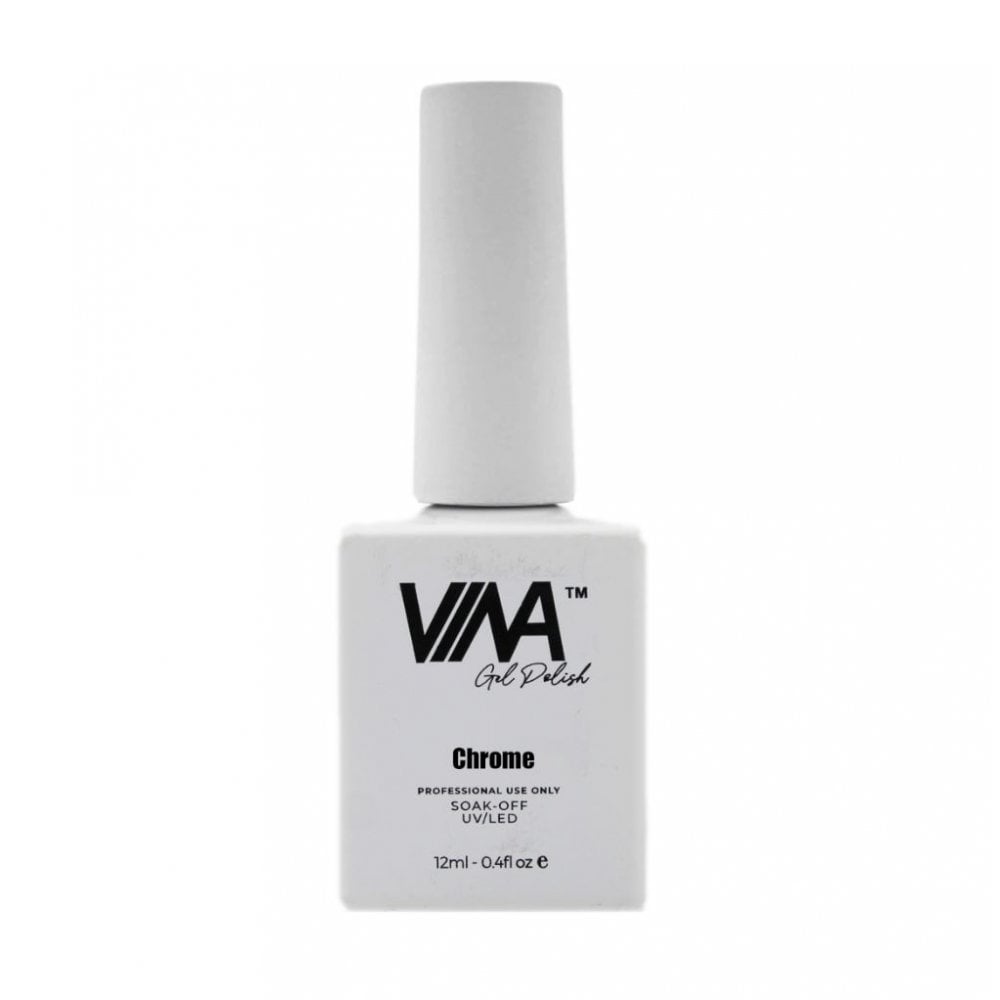 VINA Gel Polish Essentials 12ml - Chrome No Wipe Top Coat