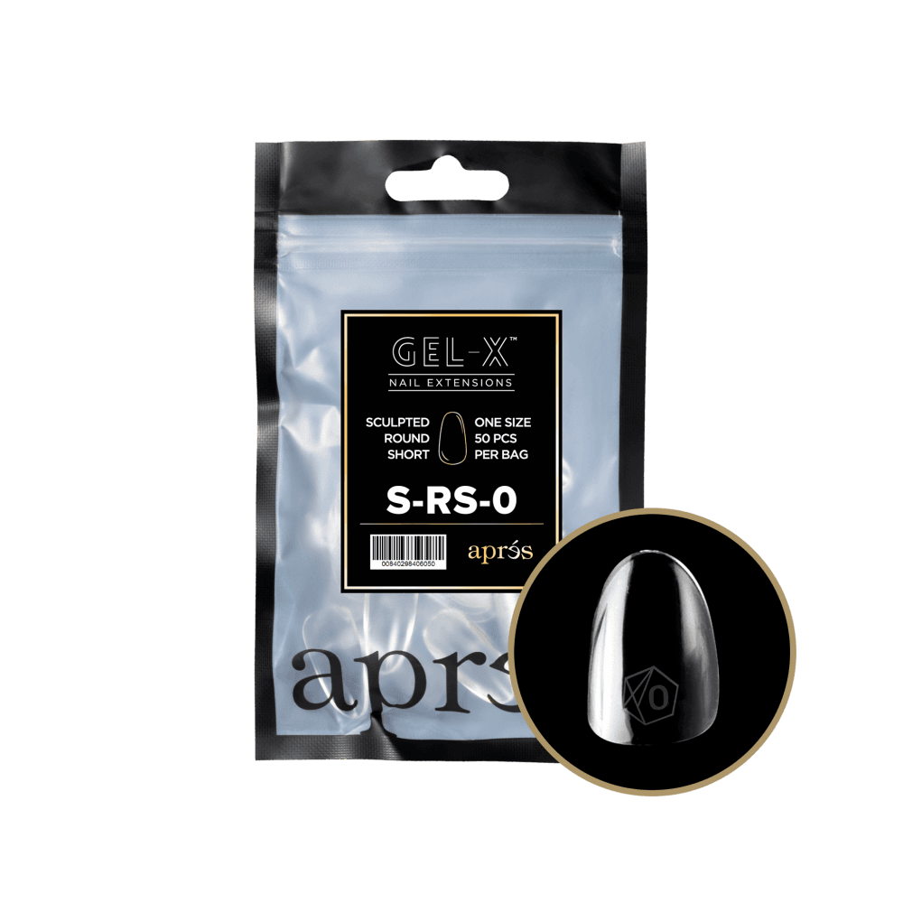 APRES Gel-X® Sculpted Round Refill Tips