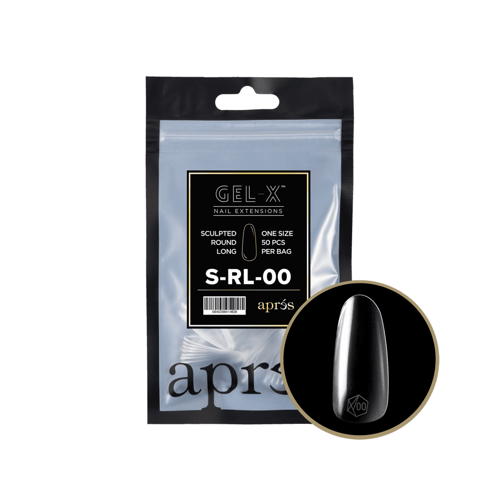 APRES Gel-X® Sculpted Round Refill Tips