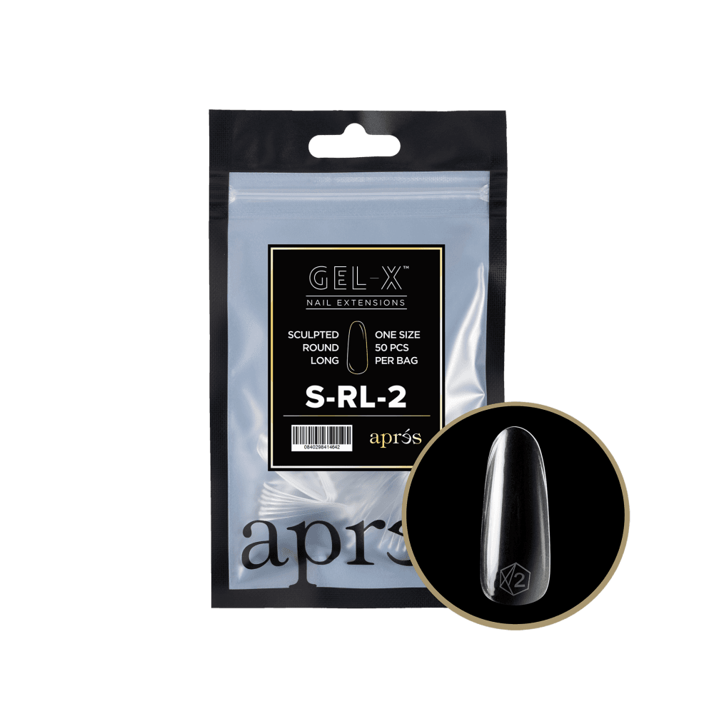 APRES Gel-X® Sculpted Round Refill Tips
