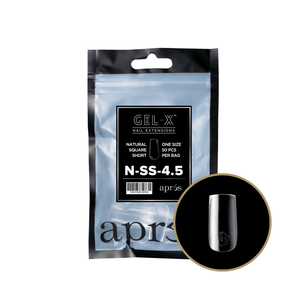 APRES Gel-X® Natural Square Refill Tips