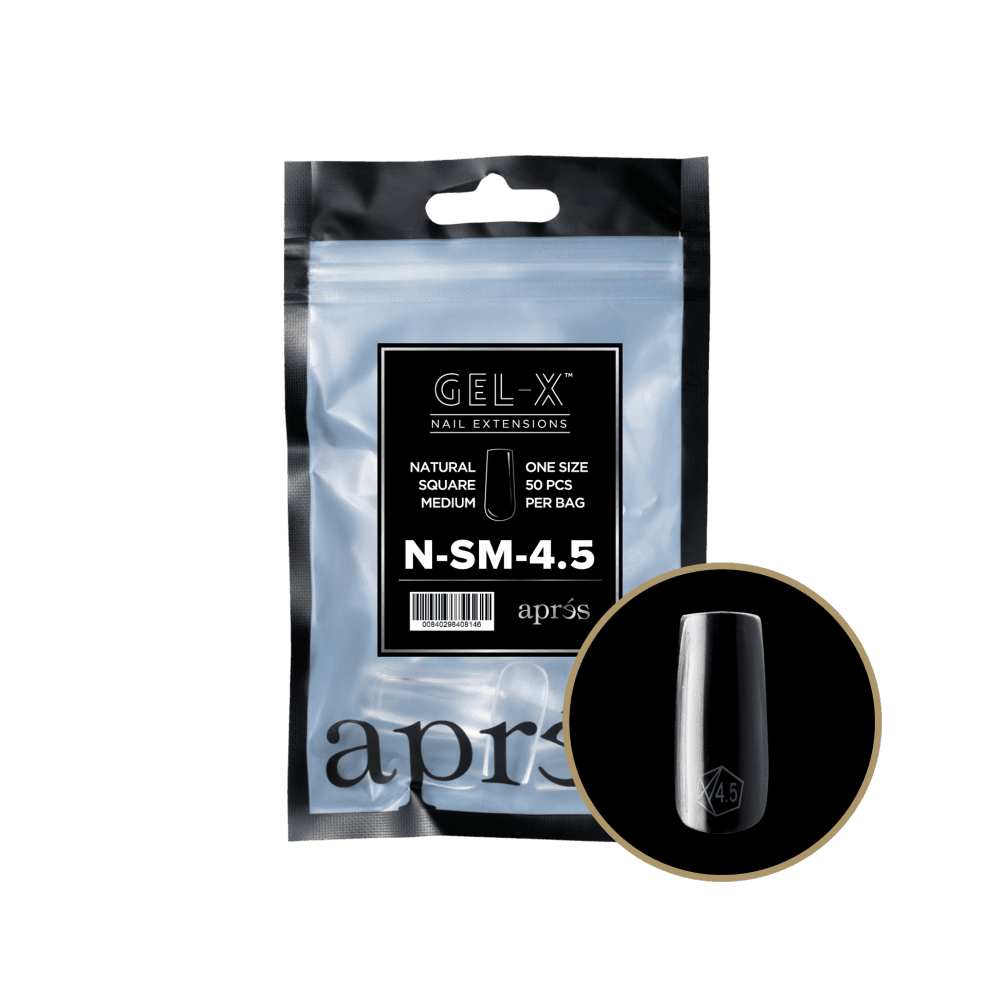 APRES Gel-X® Natural Square Refill Tips