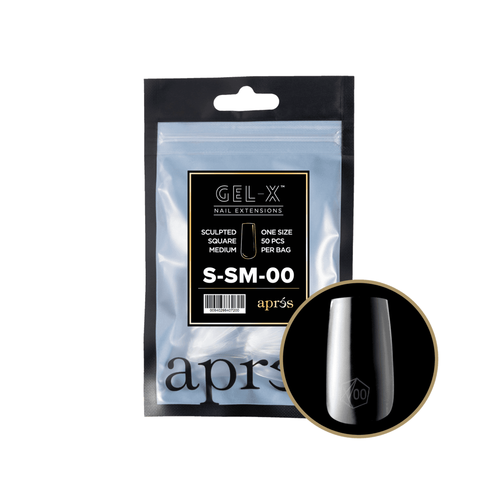 APRES Gel-X® Sculpted Square Refill Tips