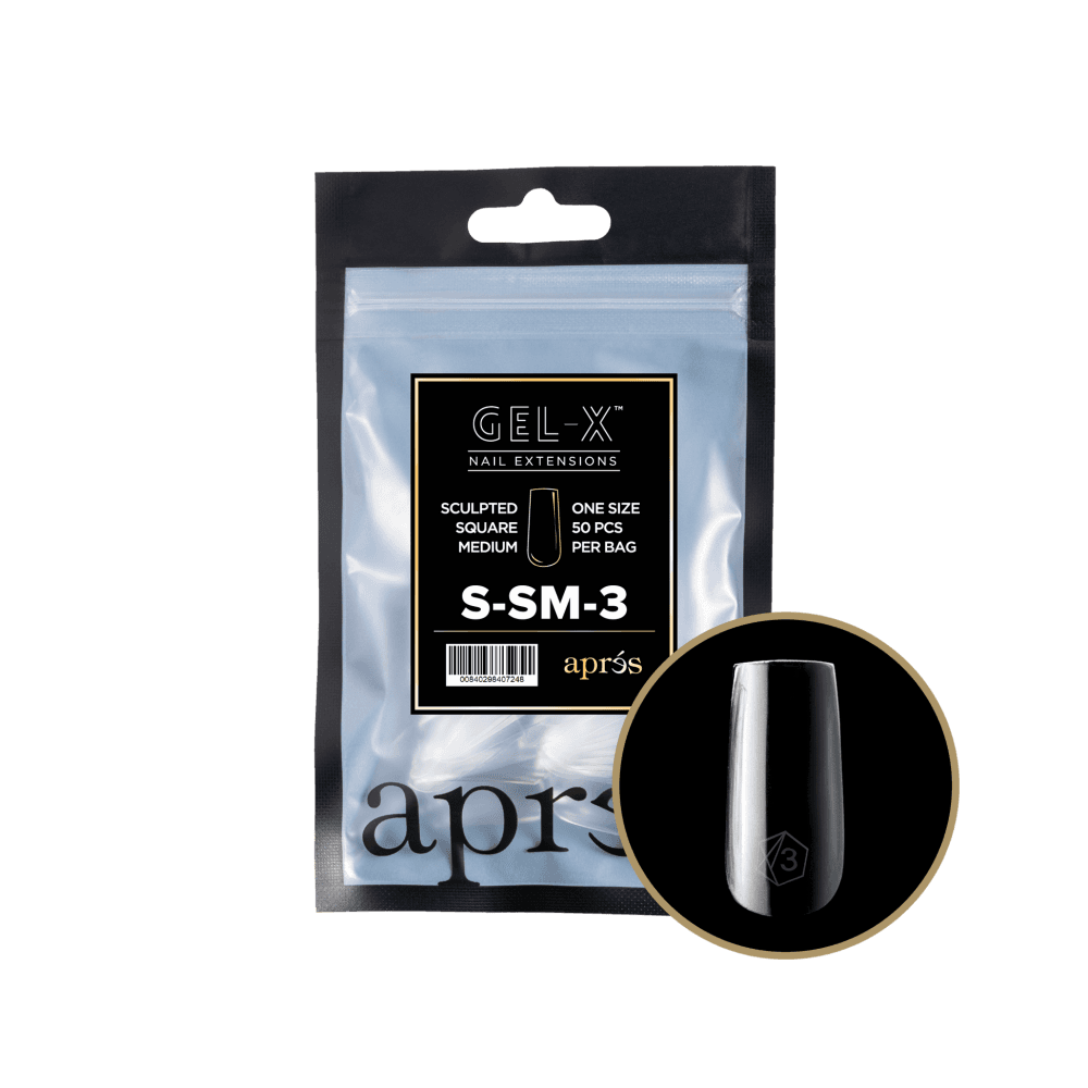 APRES Gel-X® Sculpted Square Refill Tips
