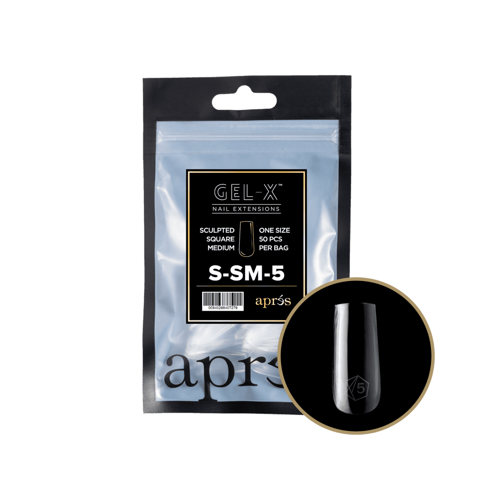 APRES Gel-X® Sculpted Square Refill Tips