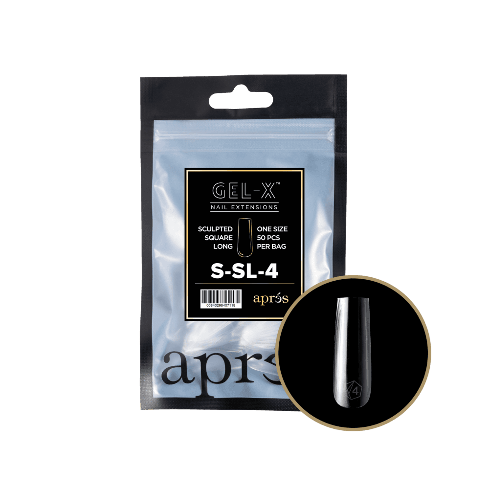 APRES Gel-X® Sculpted Square Refill Tips