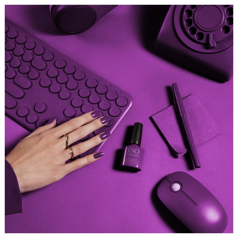 CND Shellac Gel Polish 7.3ml - Violet Rays