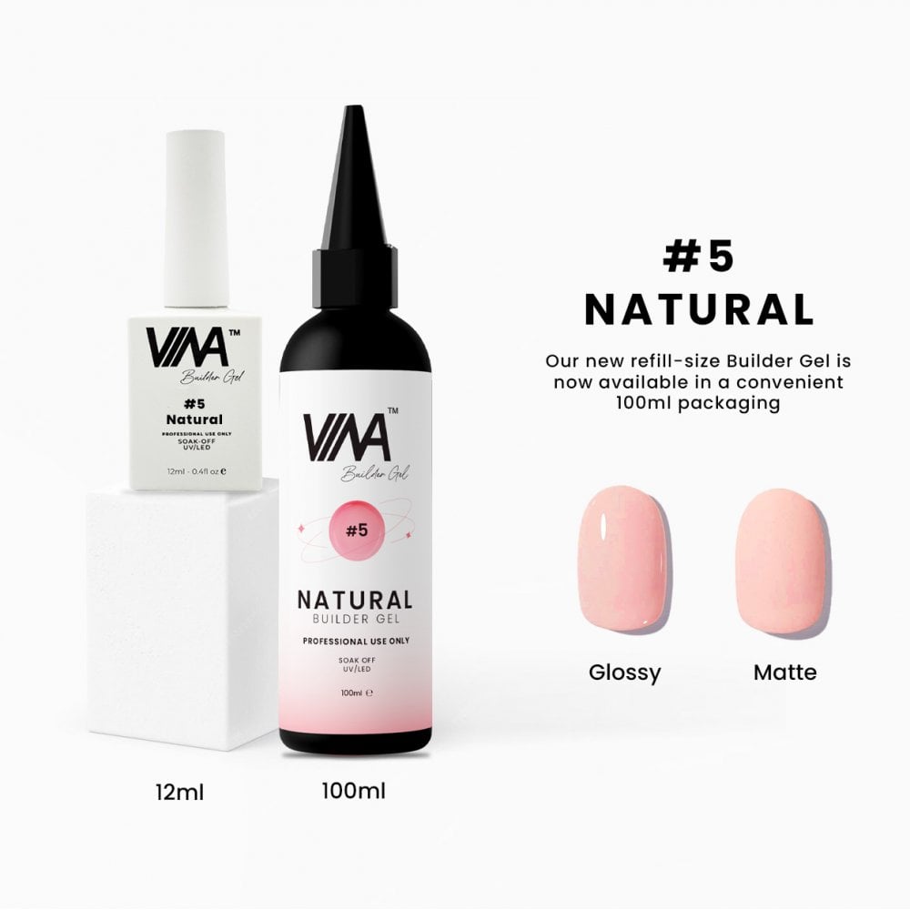 VINA Gel Refill 100ml - Builder Natural #5