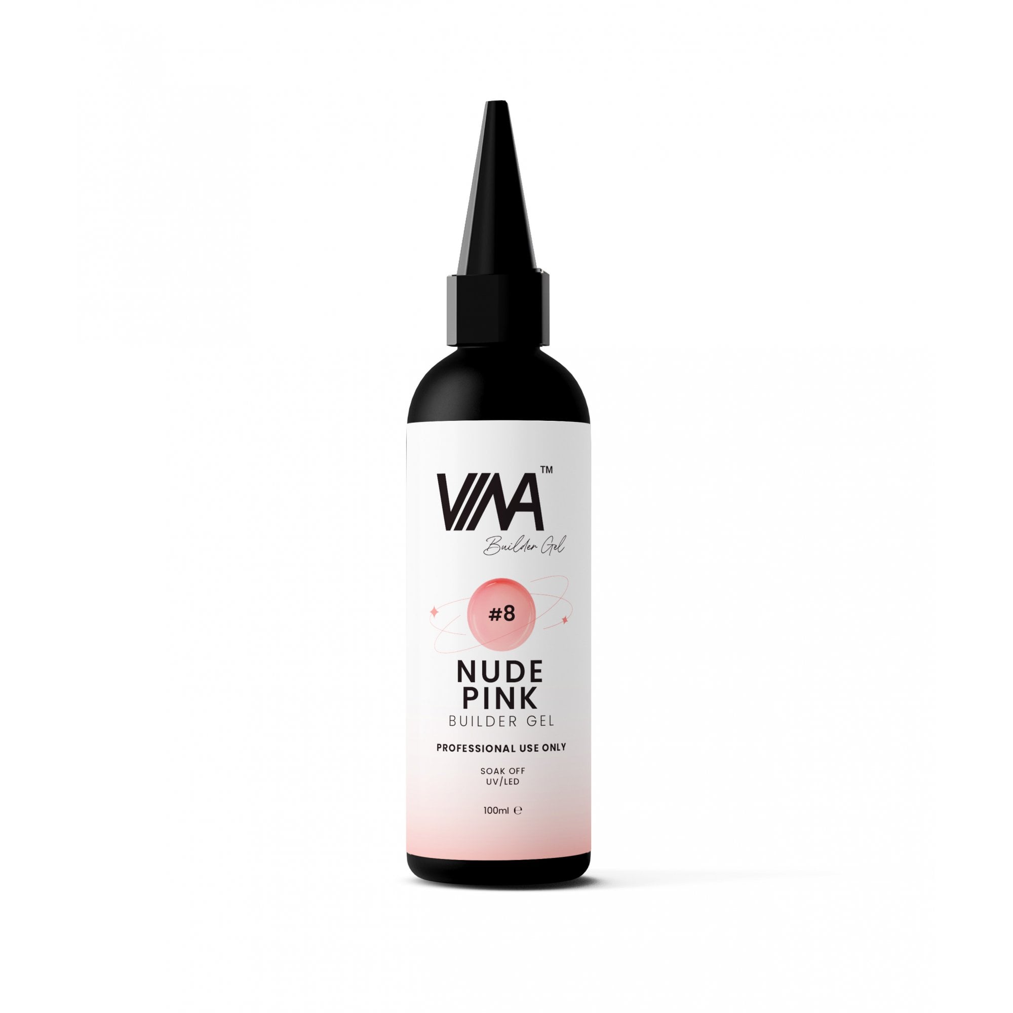 VINA Gel Refill 100ml - Nude Pink #8