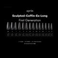 APRES Refill Tips - Sculpted Coffin X-Long First Gen