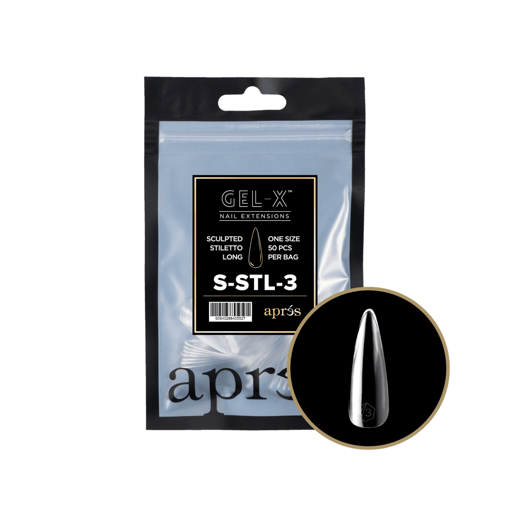 APRES Gel-X® Sculpted Stiletto Refill Tips