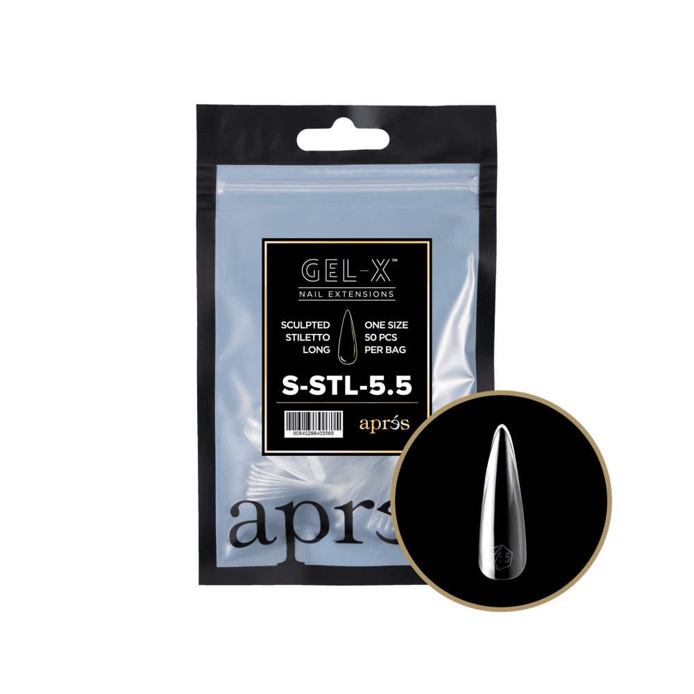 APRES Gel-X® Sculpted Stiletto Refill Tips