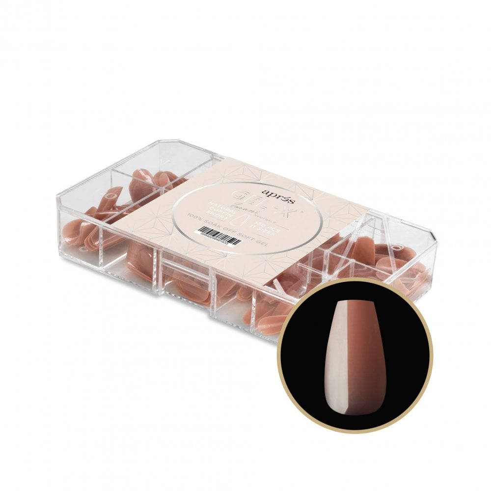 APRES Neutrals Gel-X® Imani Box of Tips (150pcs)