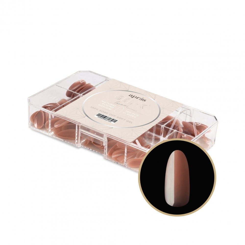 APRES Neutrals Gel-X® Imani Box of Tips (150pcs)