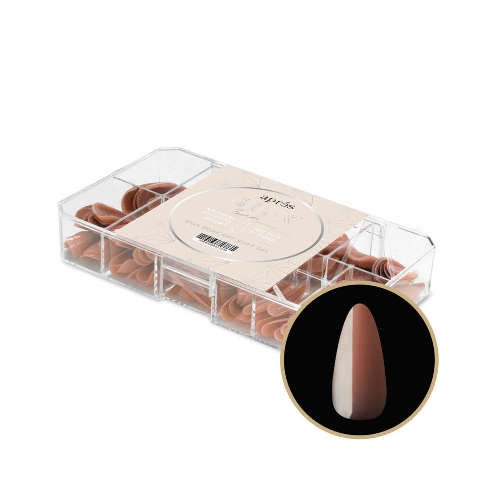 APRES Neutrals Gel-X® Imani Box of Tips (150pcs)