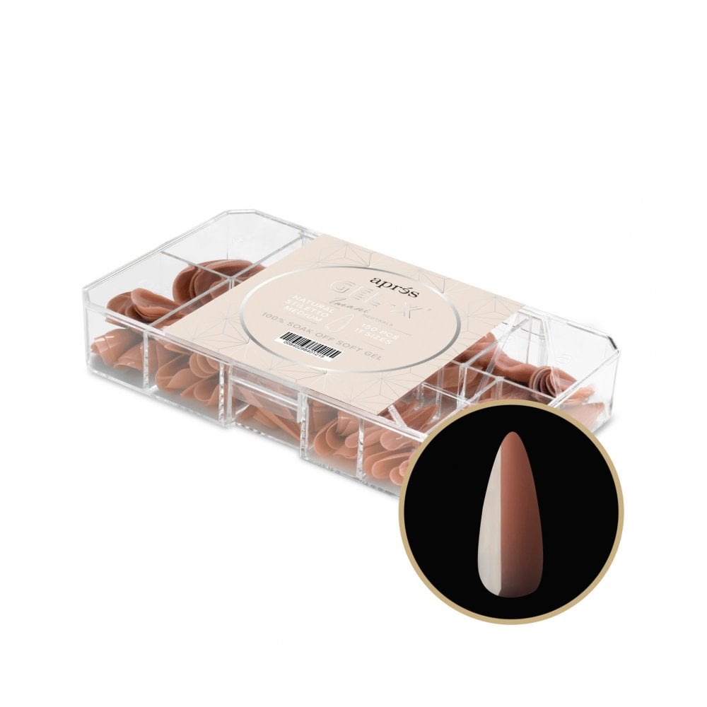 APRES Neutrals Gel-X® Imani Box of Tips (150pcs)
