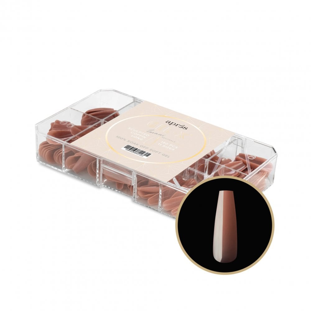 APRES Neutrals Gel-X® Imani Box of Tips (150pcs)