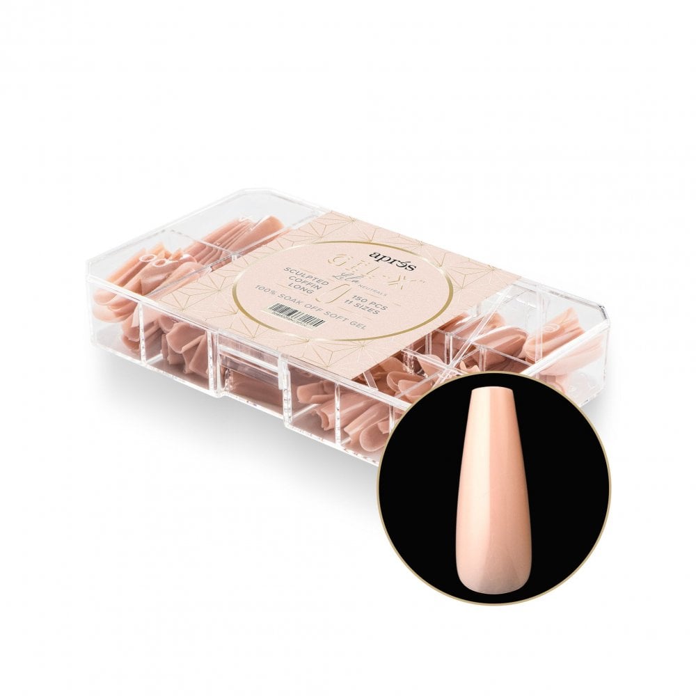 APRES Neutrals Gel-X® Lila Box of Tips (150pcs)