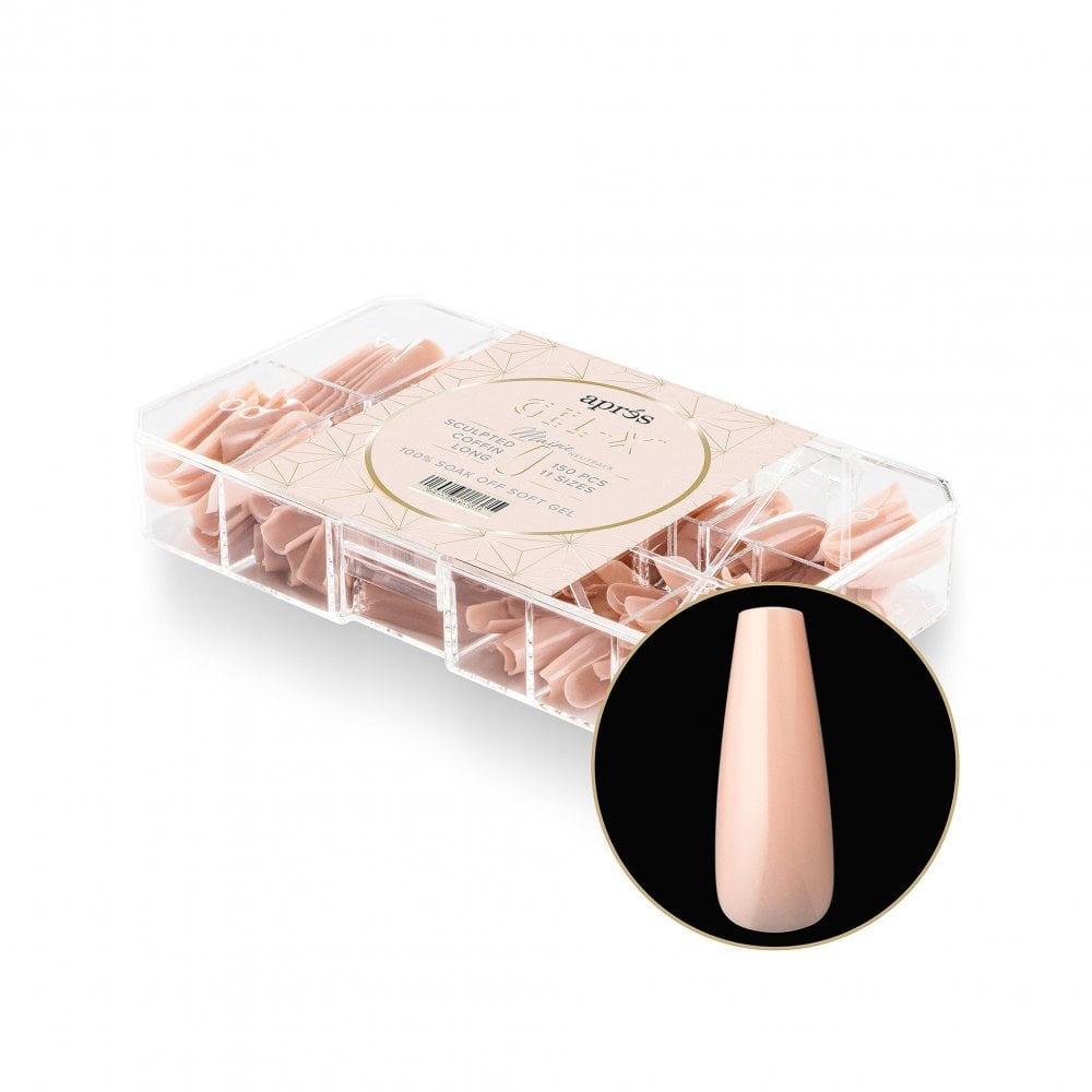 APRES Neutrals Gel-X® Maisie Box of Tips (150pcs)