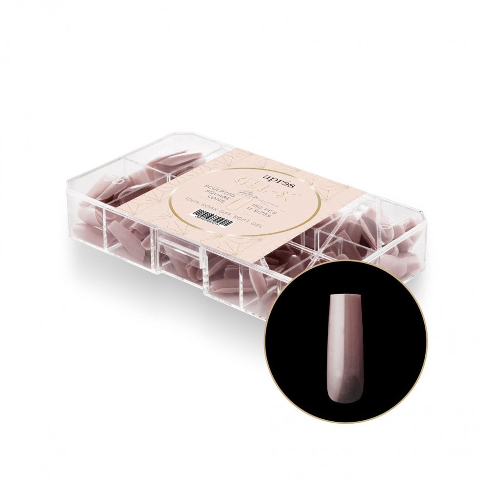 APRES Neutrals Gel-X® Mia Box of Tips (150pcs)