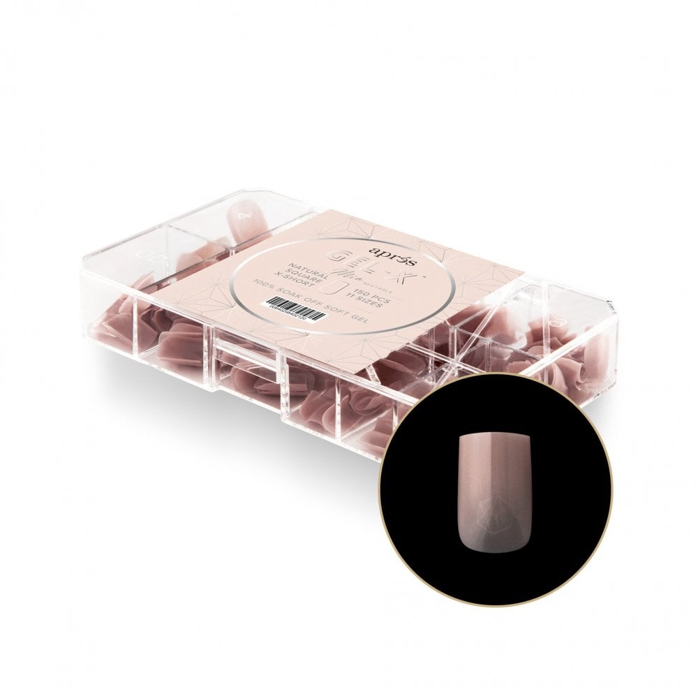 APRES Neutrals Gel-X® Mia Box of Tips (150pcs)