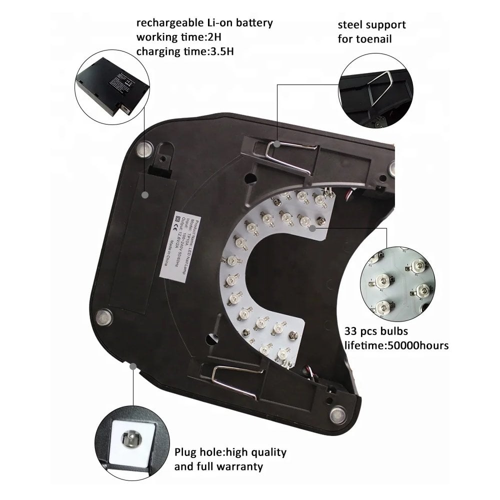 Cordless Led Lamp - Battery Removable